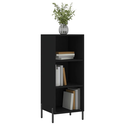 Sideboard Schwarz 34,5x32,5x90 cm Holzwerkstoff - Pazzar.ch