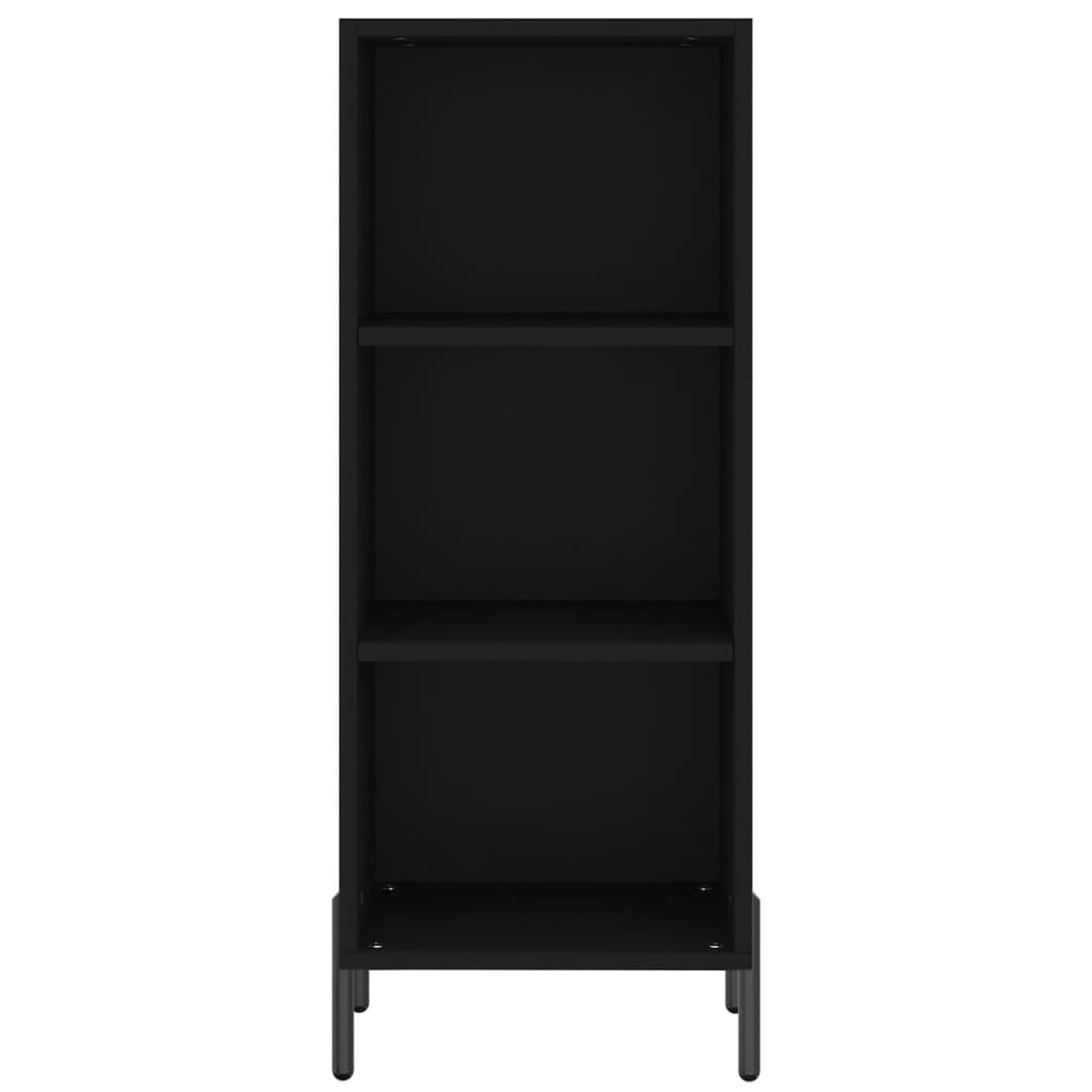Sideboard Schwarz 34,5x32,5x90 cm Holzwerkstoff - Pazzar.ch