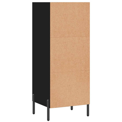 Sideboard Schwarz 34,5x32,5x90 cm Holzwerkstoff - Pazzar.ch