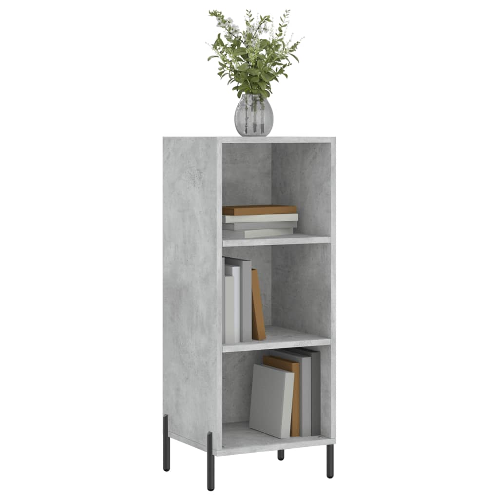 Sideboard Betongrau 34,5x32,5x90 cm Holzwerkstoff - Pazzar.ch