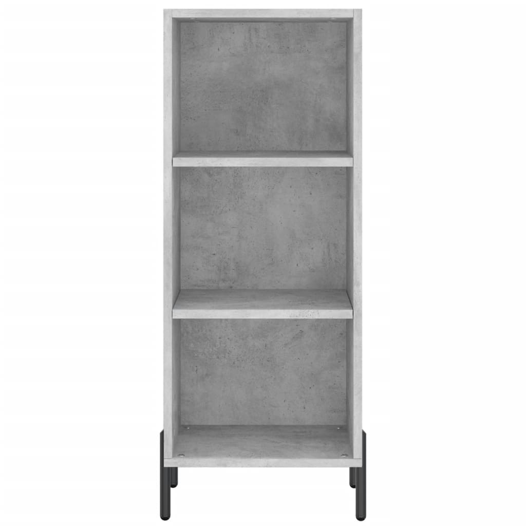Sideboard Betongrau 34,5x32,5x90 cm Holzwerkstoff - Pazzar.ch