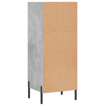 Sideboard Betongrau 34,5x32,5x90 cm Holzwerkstoff - Pazzar.ch