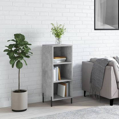 Sideboard Betongrau 34,5x32,5x90 cm Holzwerkstoff - Pazzar.ch