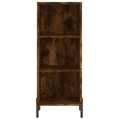 Sideboard Räuchereiche 34,5x32,5x90 cm Holzwerkstoff - Pazzar.ch
