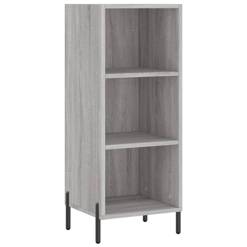 Sideboard Grau Sonoma 34,5x32,5x90 cm Holzwerkstoff - Pazzar.ch