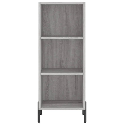 Sideboard Grau Sonoma 34,5x32,5x90 cm Holzwerkstoff - Pazzar.ch