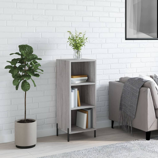 Sideboard Grau Sonoma 34,5x32,5x90 cm Holzwerkstoff - Pazzar.ch