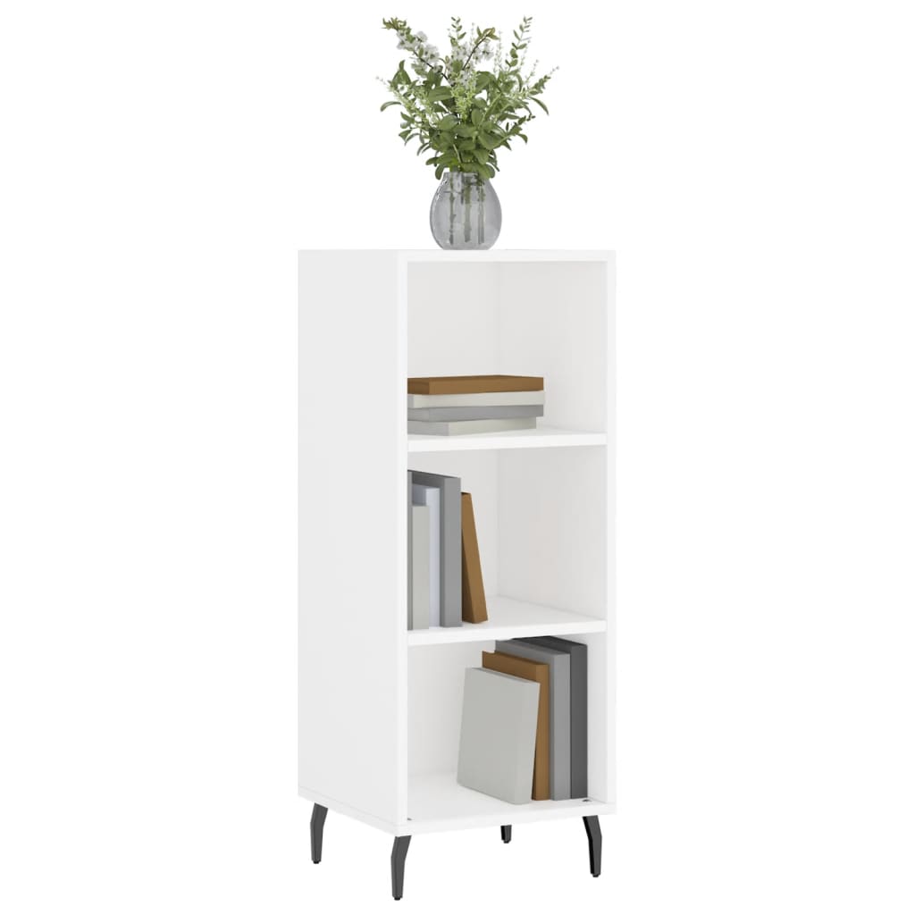 Sideboard Weiß 34,5x32,5x90 cm Holzwerkstoff - Pazzar.ch