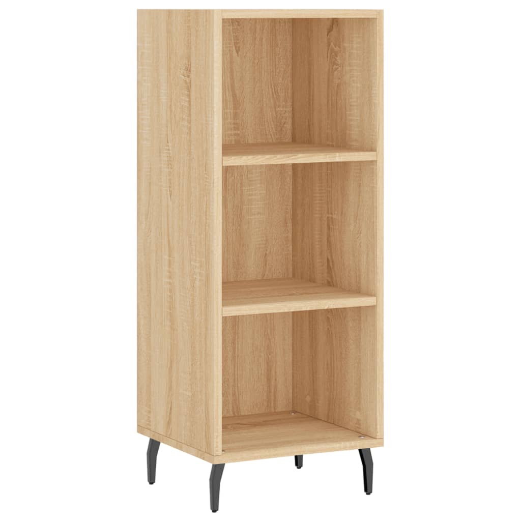 Sideboard Sonoma-Eiche 34,5x32,5x90 cm Holzwerkstoff - Pazzar.ch