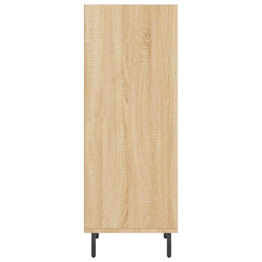 Sideboard Sonoma-Eiche 34,5x32,5x90 cm Holzwerkstoff - Pazzar.ch