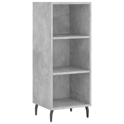 Sideboard Betongrau 34,5x32,5x90 cm Holzwerkstoff - Pazzar.ch