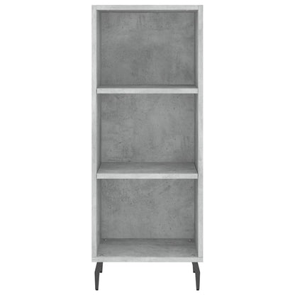 Sideboard Betongrau 34,5x32,5x90 cm Holzwerkstoff - Pazzar.ch