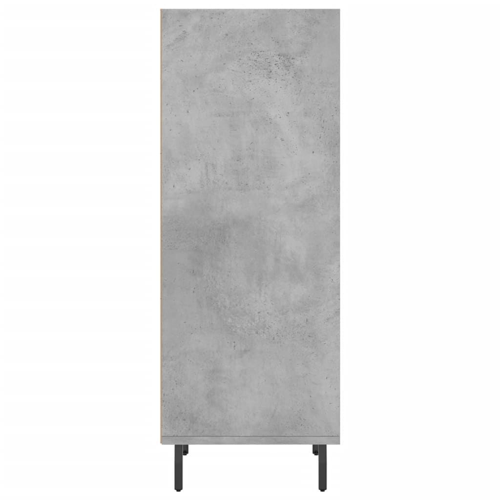 Sideboard Betongrau 34,5x32,5x90 cm Holzwerkstoff - Pazzar.ch