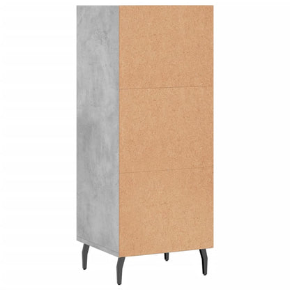 Sideboard Betongrau 34,5x32,5x90 cm Holzwerkstoff - Pazzar.ch