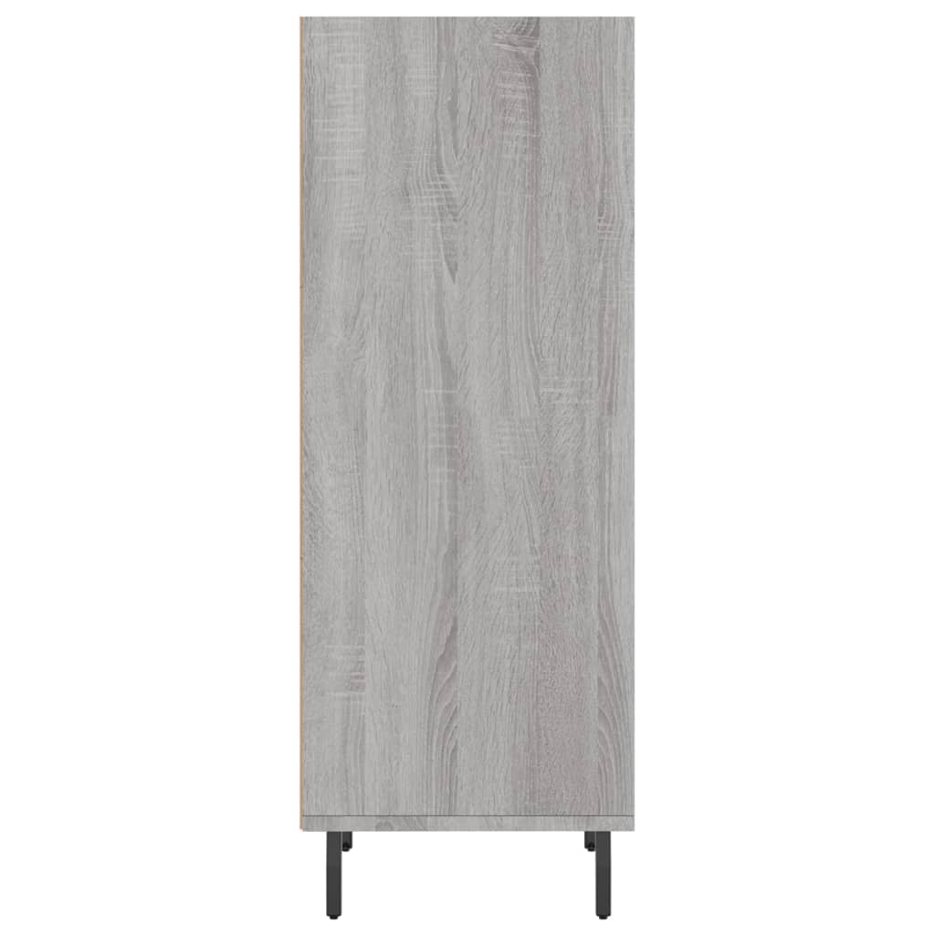 Sideboard Grau Sonoma 34,5x32,5x90 cm Holzwerkstoff - Pazzar.ch