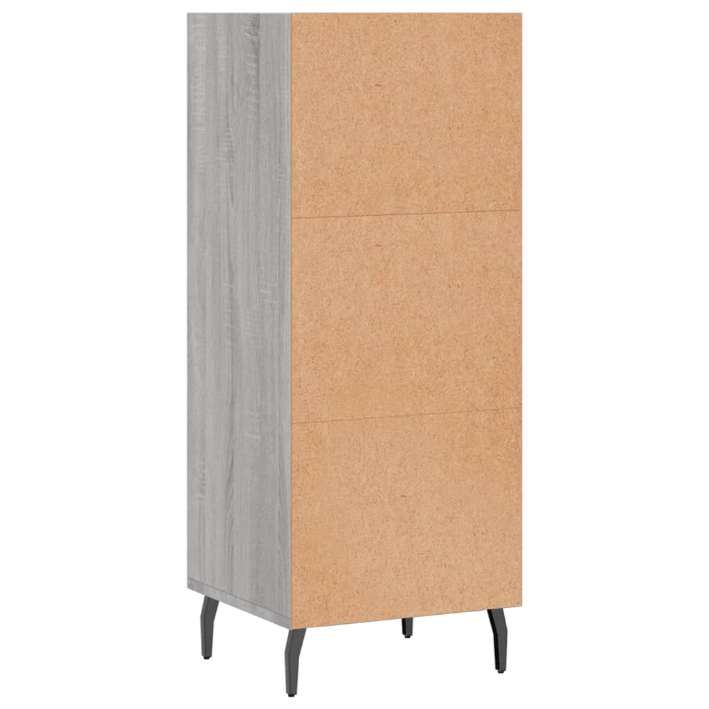 Sideboard Grau Sonoma 34,5x32,5x90 cm Holzwerkstoff - Pazzar.ch