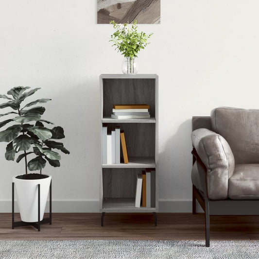 Sideboard Grau Sonoma 34,5x32,5x90 cm Holzwerkstoff - Pazzar.ch
