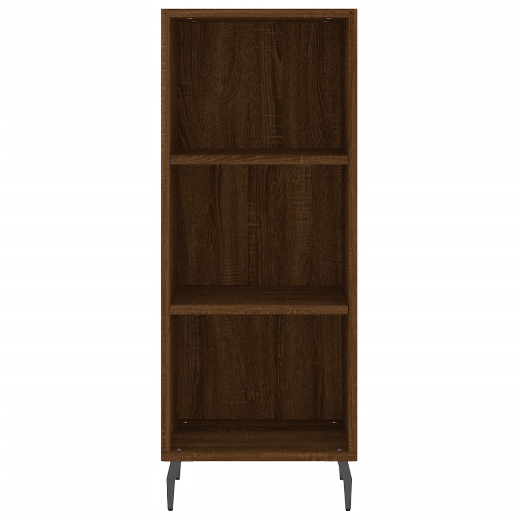 Sideboard Braun Eichen-Optik 34,5x32,5x90 cm Holzwerkstoff - Pazzar.ch