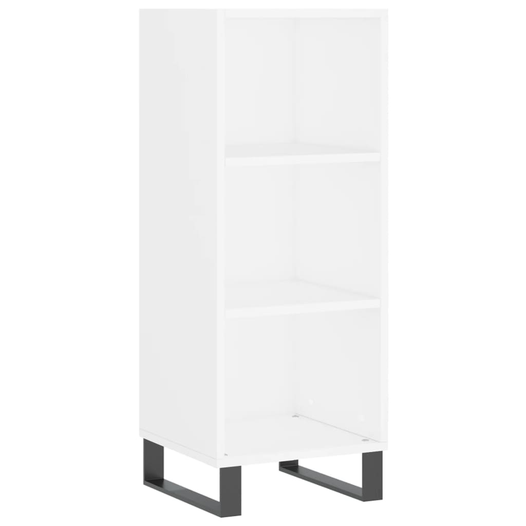 Sideboard Weiß 34,5x32,5x90 cm Holzwerkstoff - Pazzar.ch
