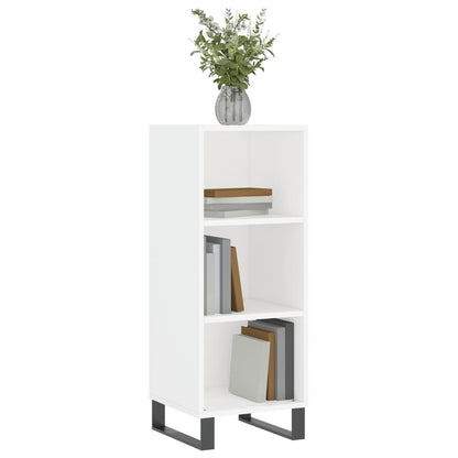 Sideboard Weiß 34,5x32,5x90 cm Holzwerkstoff - Pazzar.ch