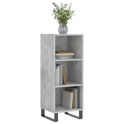 Sideboard Betongrau 34,5x32,5x90 cm Holzwerkstoff - Pazzar.ch