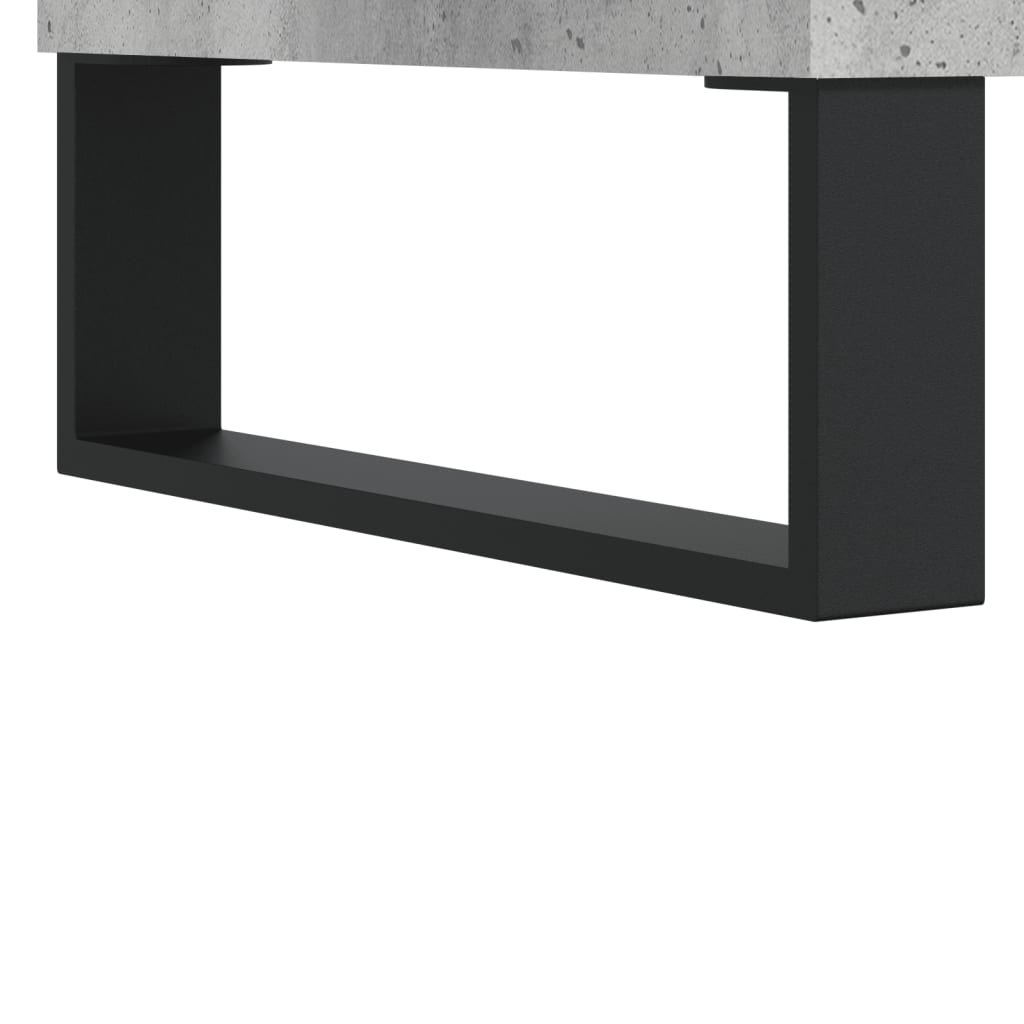 Sideboard Betongrau 34,5x32,5x90 cm Holzwerkstoff - Pazzar.ch
