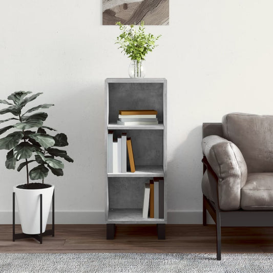Sideboard Betongrau 34,5x32,5x90 cm Holzwerkstoff - Pazzar.ch