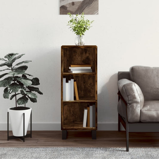 Sideboard Räuchereiche 34,5x32,5x90 cm Holzwerkstoff - Pazzar.ch