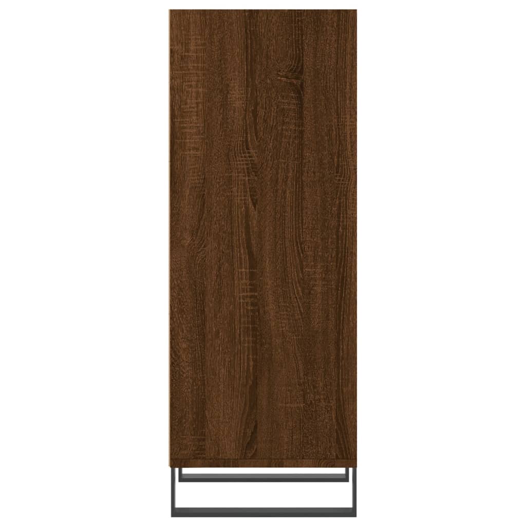 Sideboard Braun Eichen-Optik 34,5x32,5x90 cm Holzwerkstoff - Pazzar.ch
