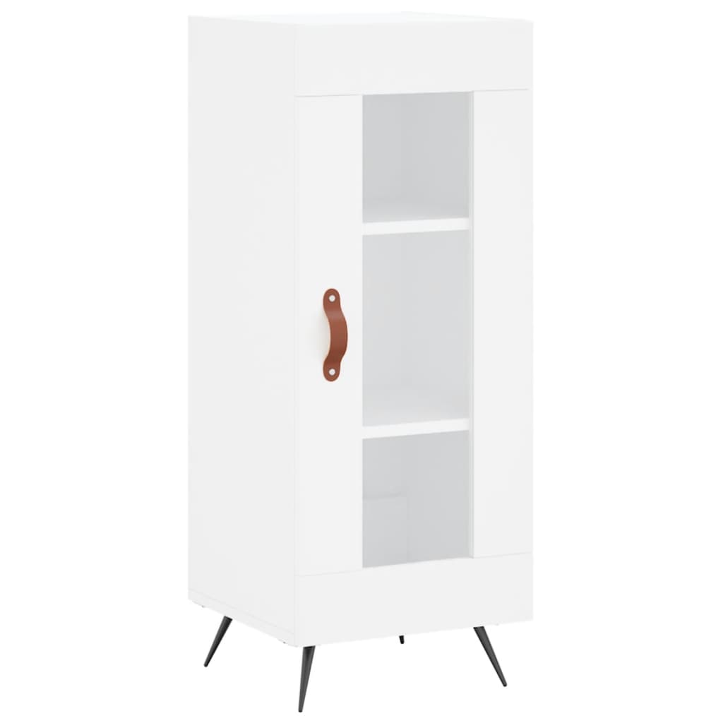 Sideboard Weiß 34,5x34x90 cm Holzwerkstoff - Pazzar.ch