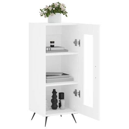 Sideboard Weiß 34,5x34x90 cm Holzwerkstoff - Pazzar.ch