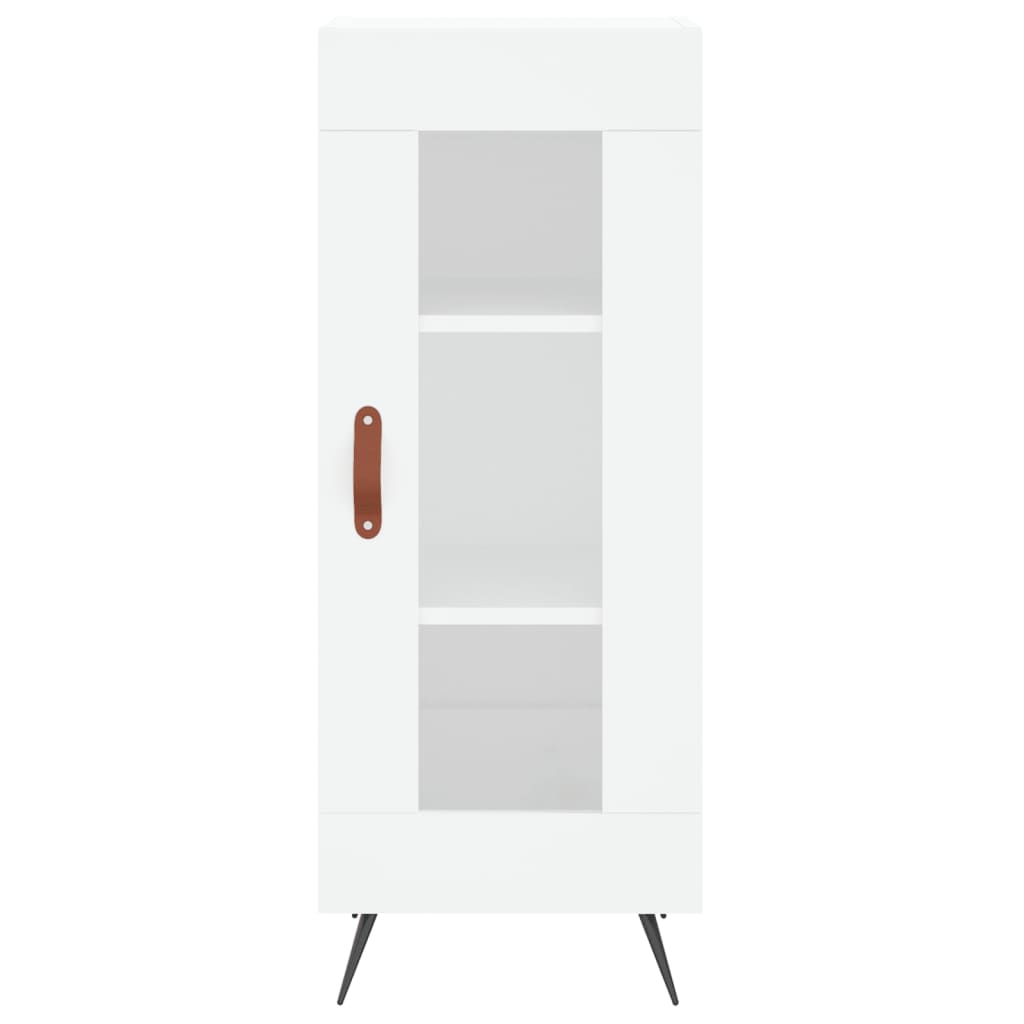 Sideboard Weiß 34,5x34x90 cm Holzwerkstoff - Pazzar.ch