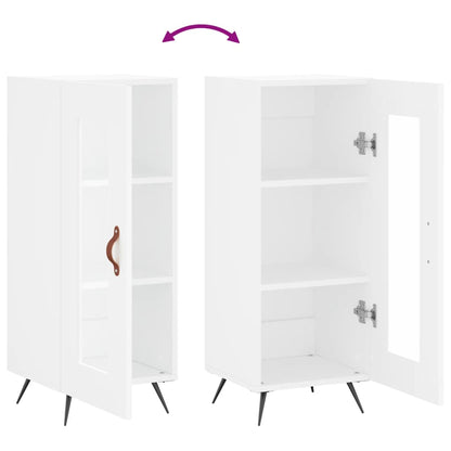 Sideboard Weiß 34,5x34x90 cm Holzwerkstoff - Pazzar.ch