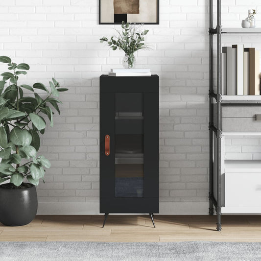 Sideboard Schwarz 34,5x34x90 cm Holzwerkstoff - Pazzar.ch