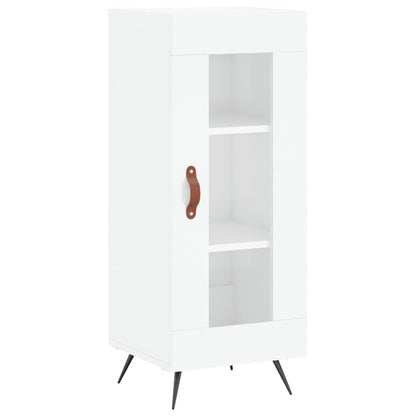 Sideboard Hochglanz-Weiß 34,5x34x90 cm Holzwerkstoff - Pazzar.ch