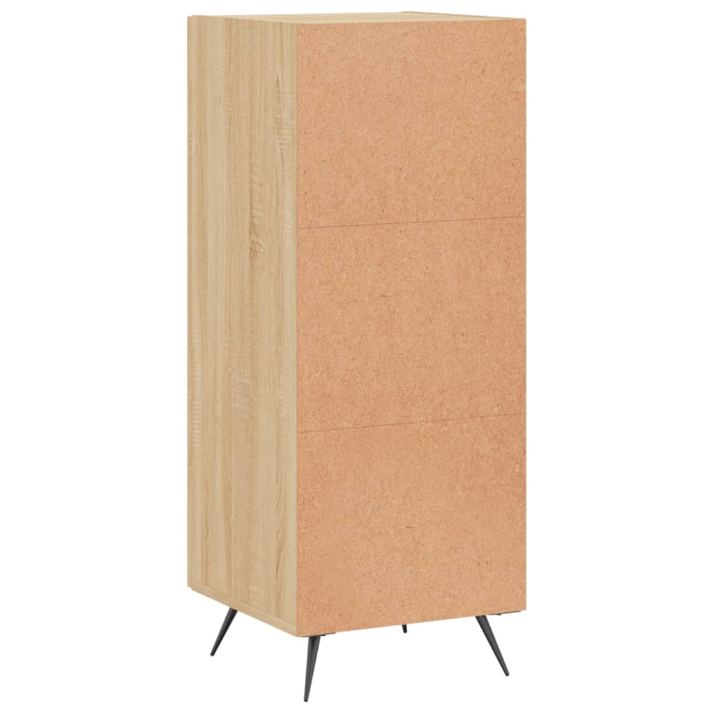Sideboard Sonoma-Eiche 34,5x34x90 cm Holzwerkstoff - Pazzar.ch