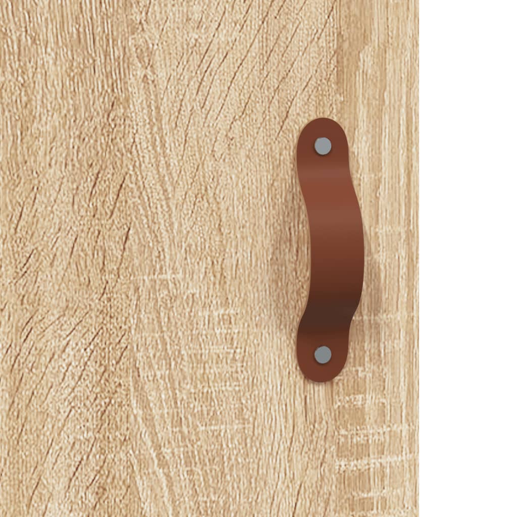 Sideboard Sonoma-Eiche 34,5x34x90 cm Holzwerkstoff - Pazzar.ch