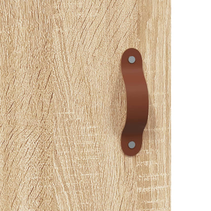 Sideboard Sonoma-Eiche 34,5x34x90 cm Holzwerkstoff - Pazzar.ch