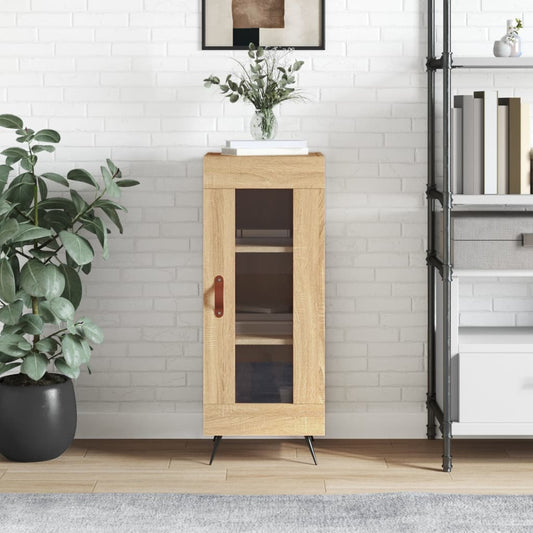 Sideboard Sonoma-Eiche 34,5x34x90 cm Holzwerkstoff - Pazzar.ch
