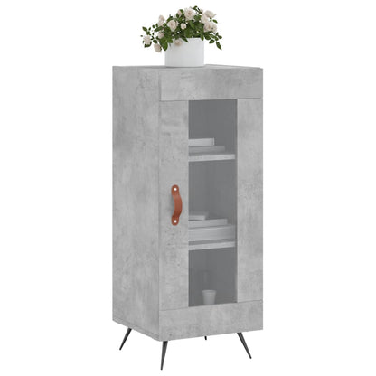 Sideboard Betongrau 34,5x34x90 cm Holzwerkstoff - Pazzar.ch