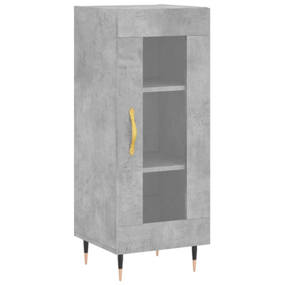 Sideboard Betongrau 34,5x34x90 cm Holzwerkstoff - Pazzar.ch
