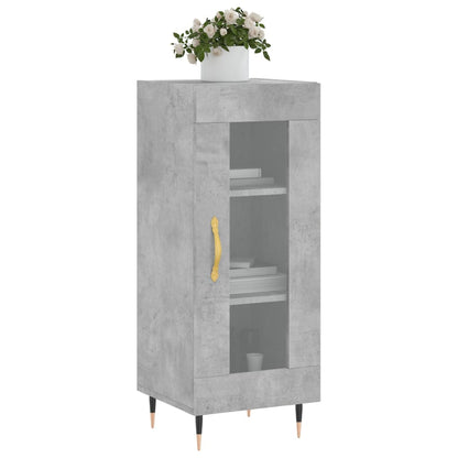 Sideboard Betongrau 34,5x34x90 cm Holzwerkstoff - Pazzar.ch