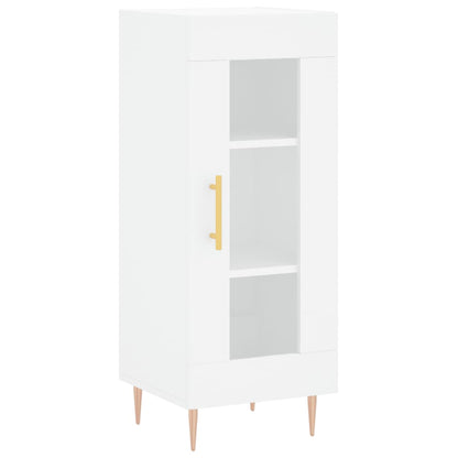 Sideboard Weiß 34,5x34x90 cm Holzwerkstoff - Pazzar.ch