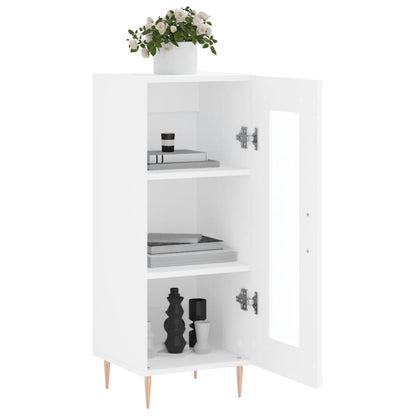 Sideboard Weiß 34,5x34x90 cm Holzwerkstoff - Pazzar.ch