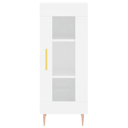 Sideboard Weiß 34,5x34x90 cm Holzwerkstoff - Pazzar.ch