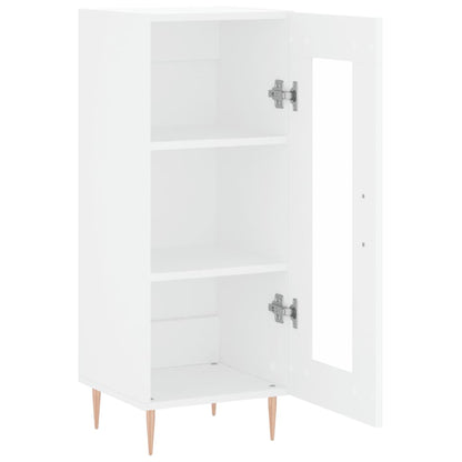 Sideboard Weiß 34,5x34x90 cm Holzwerkstoff - Pazzar.ch
