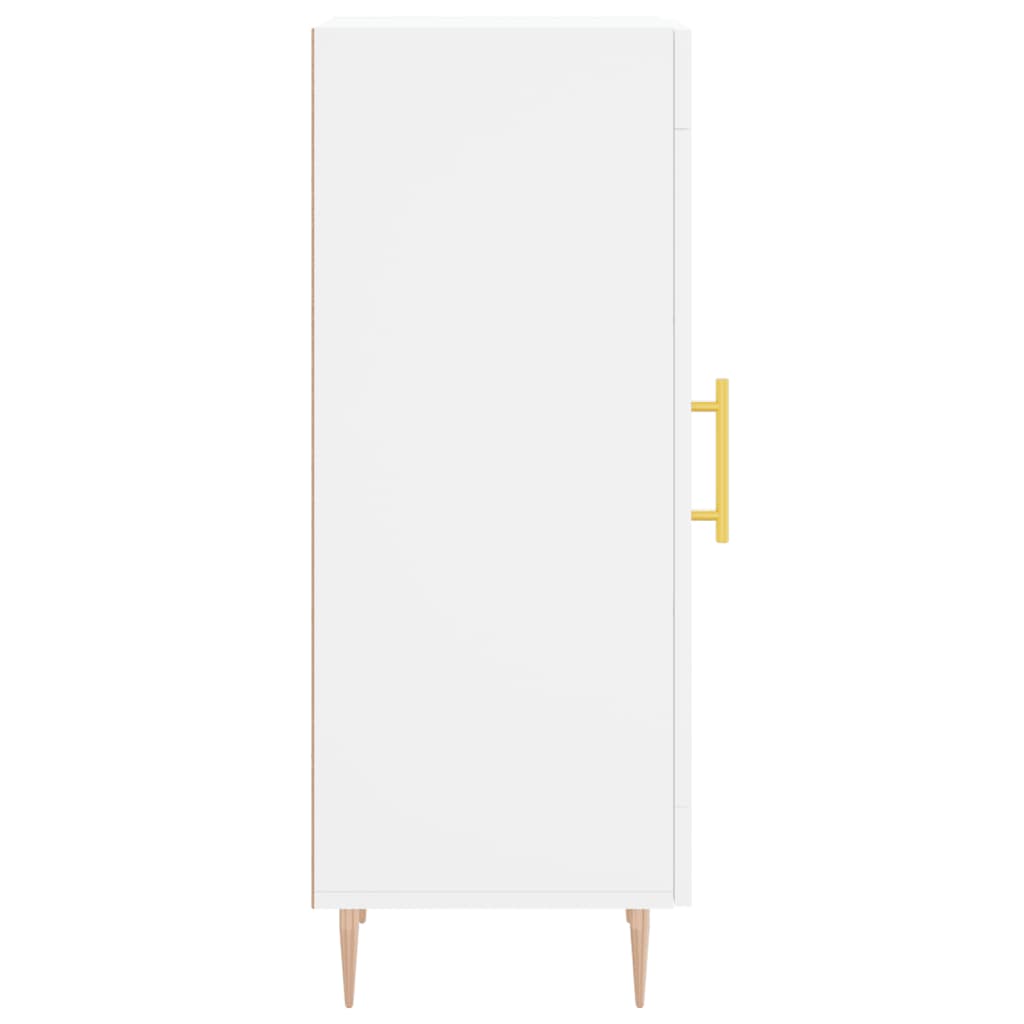 Sideboard Weiß 34,5x34x90 cm Holzwerkstoff - Pazzar.ch