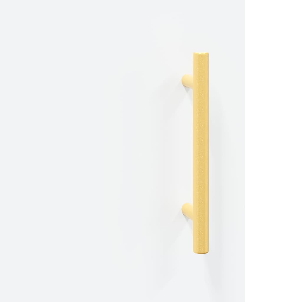 Sideboard Weiß 34,5x34x90 cm Holzwerkstoff - Pazzar.ch