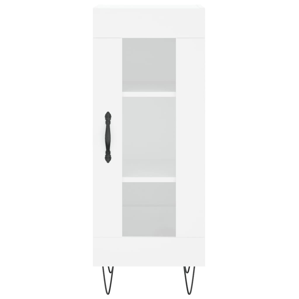 Sideboard Weiß 34,5x34x90 cm Holzwerkstoff - Pazzar.ch