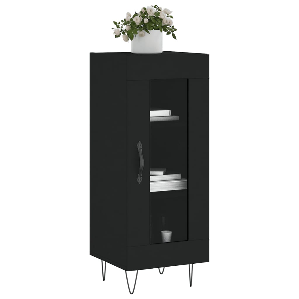 Sideboard Schwarz 34,5x34x90 cm Holzwerkstoff - Pazzar.ch